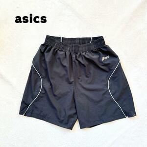 asics アシックス スポーツハーフパンツ 短パン ダークグレー