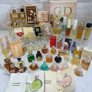 1円〜ミニ香水まとめフレグランス CHANEL DIOR BVLGARI GUERLAIN MITSOUKO ディオール シャネル ミニボトル ミニチュア ブランド香水 k