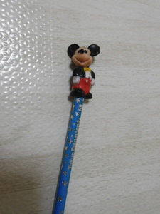 【東京ディズニーランド】ミッキーマウス鉛筆フィギュア