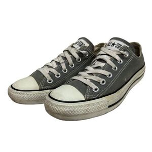 BC690 CONVERSE コンバース オールスター レディース ローカットスニーカー US5 24cm グレー キャンバス