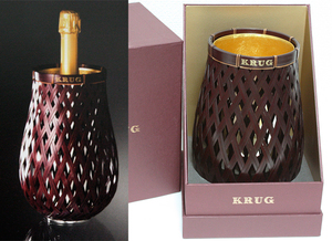 【売切り！】新品 非売品 KRUG クリュッグ ×「竹材店 竹又」シャンパン バンブーボトルクーラー■ドンペリMot & Chandonモエシャンドン