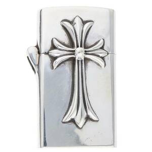 クロムハーツ Chrome Hearts ZIPPO LIGHTERZ-V2 TINYCH CHクロス/2タイニーCHクロスナロージッポライター 中古 OS06