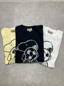E★PEANUTS COLLECTION ピーナツコレクション/SNOOPY Tシャツ/3枚まとめ/サイズ L