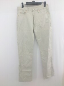 ◇ BEAMS ビームス 日本製 211 シンプル 無地 パンツ サイズW31 L34 ライトグレー系 メンズ E