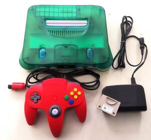 N64 ニンテンドー64 本体 NUS-001 ACアダプタ NUS-002 コントローラパック NUS-004 コントローラブロス NUS-005 ニンテンドウ64 Nintendo64