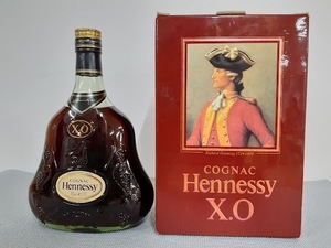 L0531-08　ブランデー　Hennessy ヘネシー　X.O　700ml　未開封