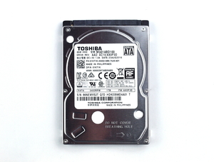 送料無料！使用 12,513時間！【動作確認済 S・M・A・R・T値正常 1TB 1,000GB】 2.5インチSATA HDD 東芝（TOSHIBA）製 MQ01ABD100