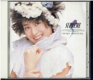 CD★松田聖子★SUPREME　シュプリーム