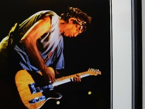 キース・リチャーズ/2003/アートピクチャー額装/ローリングストーンズ/Rolling Stones/Keith Richards/Telecaster/お店のディスプレイ/飾る