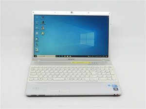 カメラ内蔵/中古/15型/ノートPC/Win10/新品SSD256/4GB/COREi3 M330/SONY　VPCEB17FJ 新品無線マウス MS office2021ProPlus搭載