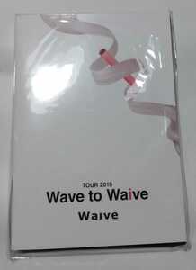 Waive / TOUR 2019 Wave to Waive パンフレットCD付き　