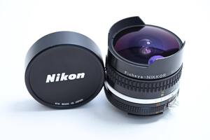 24/7:1:15 Fisheye-NIKKOR 16mm 1:2.8 オールドレンズ ニコン 魚眼レンズ