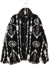 シュプリーム SUPREME × SOUTH2WEST8 21SS FLEECE JACKET XL サウスツー ウエストエイト フリース ジャケット ブラック 【ブランド古着ベ