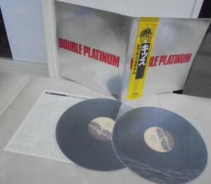 KISS キッス/DOUBLE PLATINUM ダブル・プラチナム(2LP,帯付)