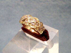 K18ダイヤモンドデザインリング1.0ct[No.368] 未使用品！