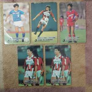 【1円〜】1993 SOCCER CARD No.159、171、181、179　Jリーグチップス サッカー カルビー Jリーグ 