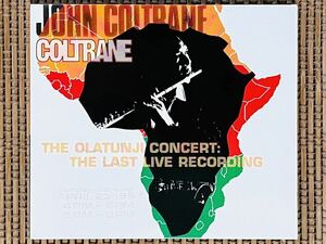 JOHN COLTRANE／THE OLATUNJI CONCERT：THE LAST LIVE RECORDING／IMPULSE! 314 589 120-2／米盤CD／ジョン・コルトレーン ／中古盤