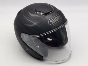 SHOEI ショウエイ J-Cruise PASSE ジェイ-クルーズ パッセ J-CRUISE BLACK/SILVER マットカラー ジェットヘルメット Lサイズ