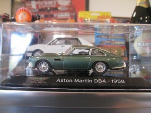 即決★イタリアエディコラ1/43アストンマーチンDB4-1958 グリーンメタ★