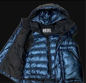 DIESEL ディーゼル レイヤード ダウンライク 中綿ベスト XS