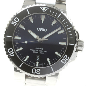 オリス ORIS 7730 アクイス デイト 自動巻き メンズ _821876