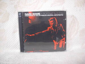 デヴィッド・ボウイ ２枚組CDライヴ「 DAVID BOWIE A PORTRAIT IN FLESH」