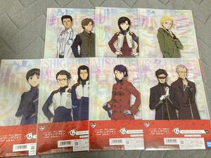 一番くじ　エヴァンゲリオン　〜 初号機、暴走！ 〜　G賞 クリアファイル・ステッカーセット　7枚セット　葛城ミサト 赤木リツコ 伊吹マヤ
