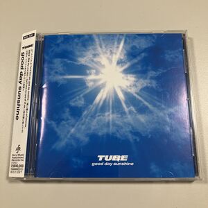 【邦1】貴重なCDです！帯付き ステッカー付き！！　TUBE チューブ　 good day sunshine 