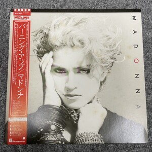 帯付/LP/国内盤/マドンナ/ Madonna/Burning Up/ バーニング・アップ /Sire/ P-11394/解説付/歌詞付/NF111712