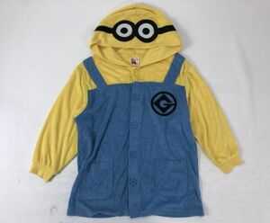 DESPICABLE ME 怪盗グルー Minions ミニオンズ キッズ 子供服 なりきり スウェット パーカー ポリエステル70% コットン30% 130