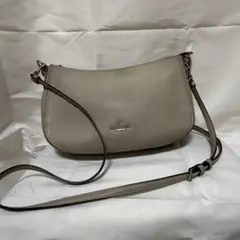 COACH ショルダーバッグ ハンドバッグ　56819 グレー レザー