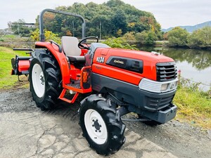 クボタトラクターKL34**34馬力**クボタ純正ロー タリーRL16T***724時間パワステ***Hi-Speed***(埼玉県)***