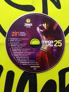 即決　ZUMBA　ズンバ　ZIN　MegaMix25　CD　インストラクター専用