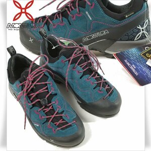 新品1円～★定価3.3万 MONTURA モンチュラ ローカットトレッキングシューズ 24.0cm YARU GTX WOMAN ゴアテックス Vibramソール ◆M1031◆