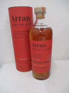 (8987) Arran アラン シングルモルト アマローネカスクフィニッシュ ウイスキー 700ml 50%