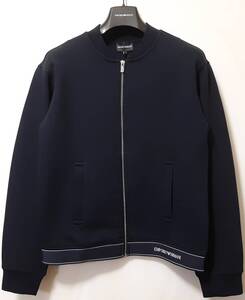 [新品・最終価格] 16A(16歳) EMPORIO ARMANI / JUNIOR　裾テーピング【ジャケットブルゾン】◆2023年春夏モデル　男の子用 175cm　◆色：紺