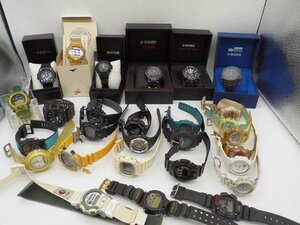 キングラム[41]6286 28本G-Shockまとめ出品1円スタート ジーショック Baby-G ベイビージー 稼不動 腕時計 ソーラー QZ ユニセックス 中古