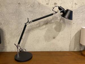 Tolomeo desk lamp/black(検|製図ランプ,ミッドセンチュリー,midcentury,トロメオデスクライト,設計用,ワークライト,ビンテージ