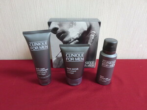 ★CLINIQUE for MEN★　クリニーク フォーメン EXCLUSIVE　GREAT SHAVE　メンズコスメ　3点セット 未使用