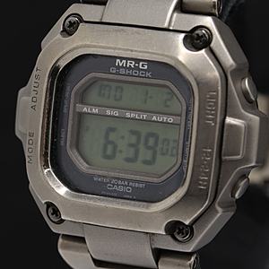 1円 稼働 カシオ MRG-110T G-SHOCK チタン MR=G デジタル文字盤 メンズ腕時計 0583000 1BLT TKY KMR