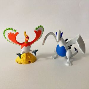 美品2種セット■ポケモン ミニフィギュア ホウオウ ルギア Pokmon Figure Houou (Ho-oh ) & Lugia