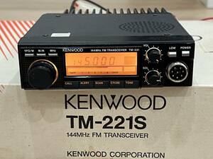 KENWOOD TM-221S 動作可難有り　ジャンク扱い