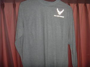 U,S, AIR FORCE T-SHIRTS, PHYSICAL TRAINING LONG SLEEVE, TYPE 2 973