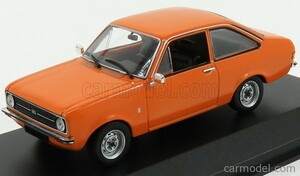 送料510円 絶版 MINICHAMPS マキシチャンプス 1/43 フォード エスコート 1975 オレンジ 940084101 新品