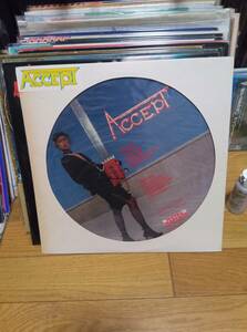 ACCEPT アクセプト LP UKピクチャー レコード