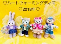 ♡ダッフィー　シェリーメイ　ジェラトーニ　ステラルー♡ぬいぐるみバッヂ♡