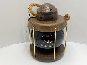 【大黒屋】［未開栓］ブランデー GAUTIER ゴーティエ XO ランタン型ボトル 40％ 700ml ※法人・業者取引不可・同梱不可