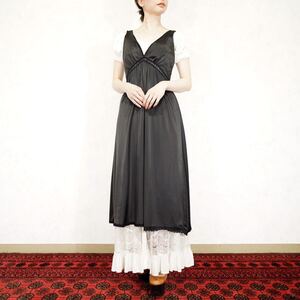 60’s〜70’s USA VINTAGE LACE DESIGN NIGHTY DRESS ONE PIECE/60年代〜70年代アメリカ古着レースデザインナイティドレスワンピース