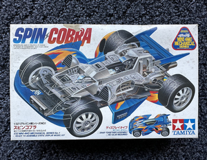 タミヤ スピンコブラ 「SPIN COBRA 」リアルミニ四駆 ディスプレイタイプ 当時物　新品未使用 未組み立て品