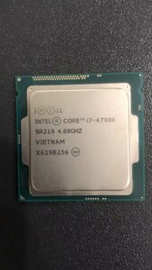 CPU インテル Intel Core I7-4790K プロセッサー 中古 動作未確認 ジャンク品 - A587